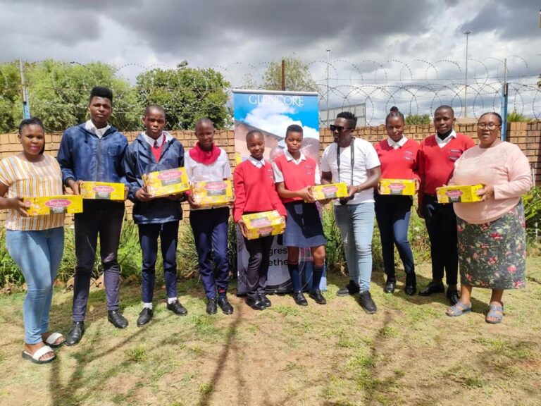 2023 as EYASA NPO we donated Over 300 school shoes and over 300 Sanitary pads